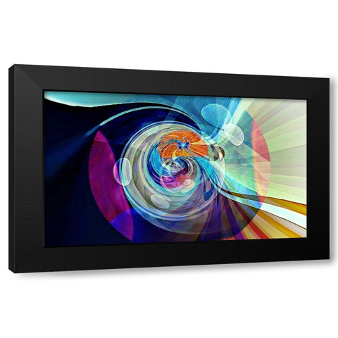 0Z2 Black Modern Wood Framed Art Print with Double Matting by Manlove, David