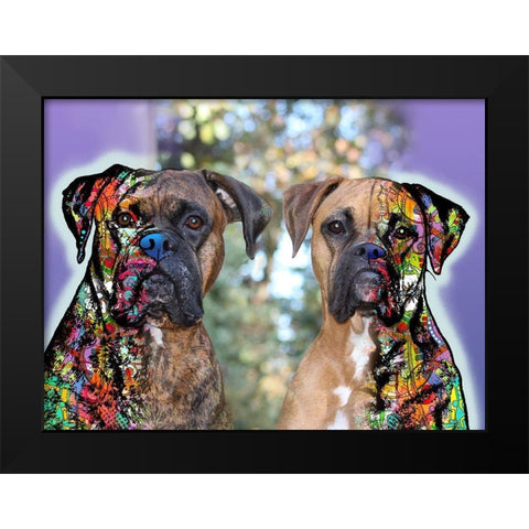Meredith Salters 2 Black Modern Wood Framed Art Print by Dean Russo Collection
