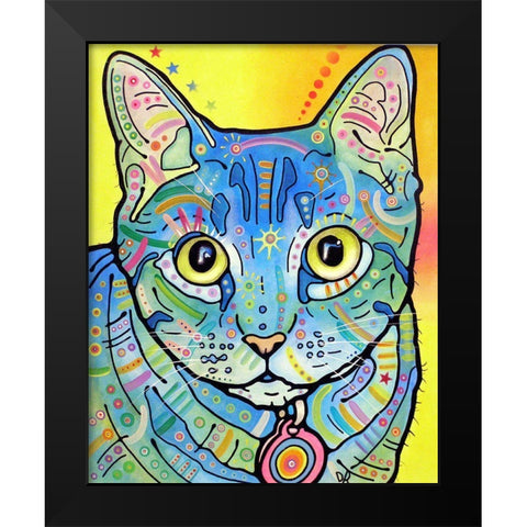 Vintage Maya Black Modern Wood Framed Art Print by Dean Russo Collection