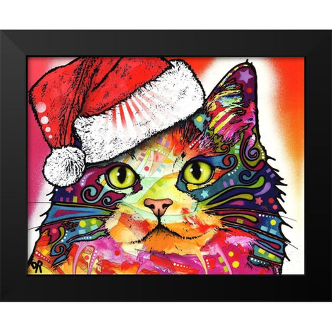 Ragamuffin Christmas Edition Black Modern Wood Framed Art Print by Dean Russo Collection