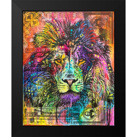 Reserve Black Modern Wood Framed Art Print by Dean Russo Collection