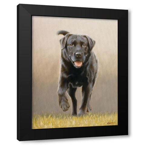 234 Black Modern Wood Framed Art Print with Double Matting by Silver, John