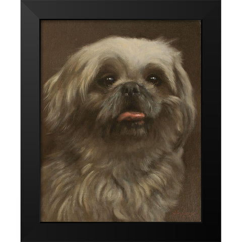 461a Black Modern Wood Framed Art Print by Silver, John