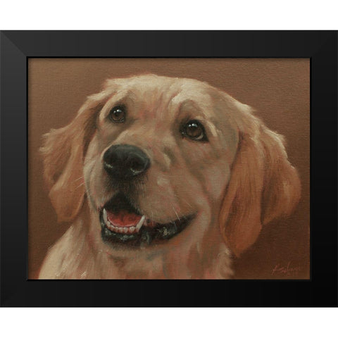 473a Black Modern Wood Framed Art Print by Silver, John