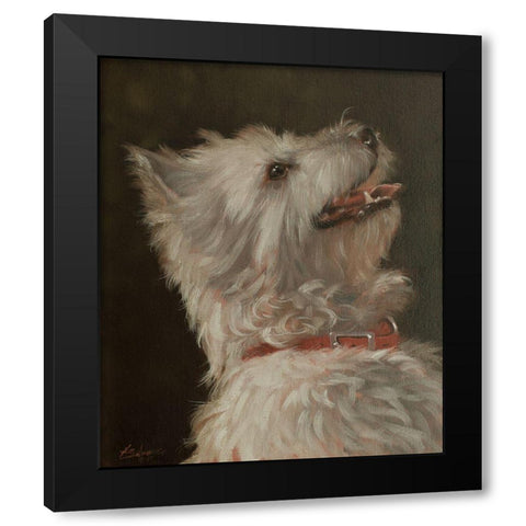 513a Black Modern Wood Framed Art Print by Silver, John