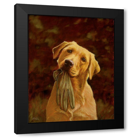 Jsm5-A Black Modern Wood Framed Art Print with Double Matting by Silver, John