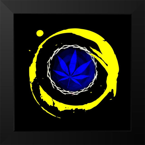 Pot 2 Black Modern Wood Framed Art Print by LightBoxJournal