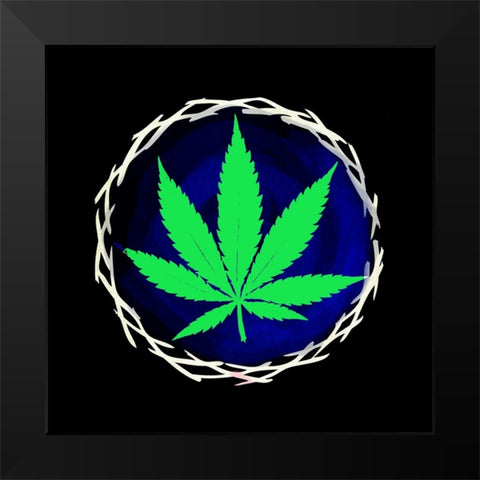 Pot 5 Black Modern Wood Framed Art Print by LightBoxJournal