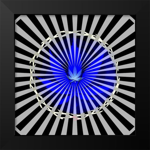 Pot 6 Black Light 2 Black Modern Wood Framed Art Print by LightBoxJournal