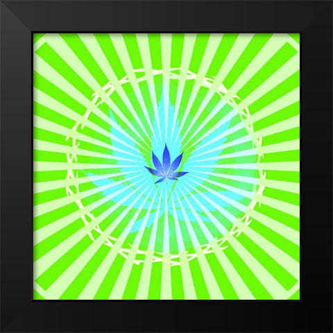 Pot 6 Black Light 3 Black Modern Wood Framed Art Print by LightBoxJournal