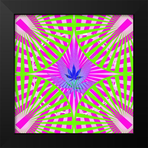 Pot 6 Black Light 5 Black Modern Wood Framed Art Print by LightBoxJournal