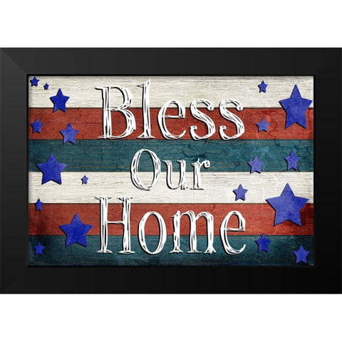 American Freedom Collection 3 Black Modern Wood Framed Art Print by LightBoxJournal