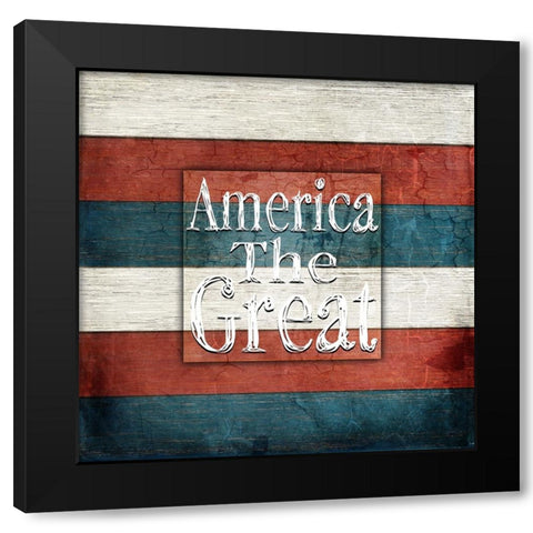 American Freedom Collection 5 Black Modern Wood Framed Art Print with Double Matting by LightBoxJournal