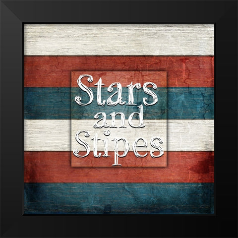 American Freedom Collection 7 Black Modern Wood Framed Art Print by LightBoxJournal