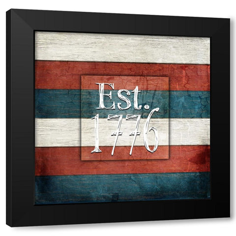 American Freedom Collection 8 Black Modern Wood Framed Art Print with Double Matting by LightBoxJournal