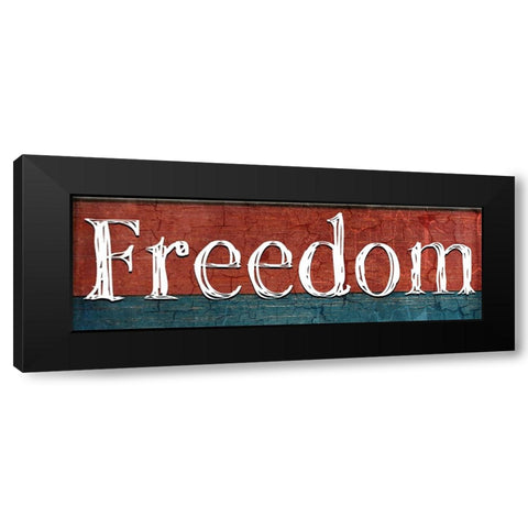 American Freedom Collection V11 Black Modern Wood Framed Art Print by LightBoxJournal