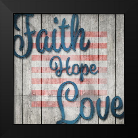 American Workshop Series 3 V4 Black Modern Wood Framed Art Print by LightBoxJournal