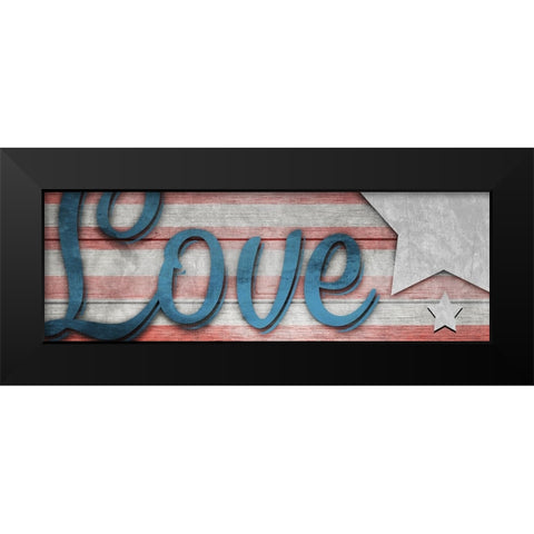 American Workshop Series 3 V6 Signs 22 Black Modern Wood Framed Art Print by LightBoxJournal