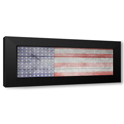 American Workshop Series 3 V6 Signs 28 Black Modern Wood Framed Art Print with Double Matting by LightBoxJournal