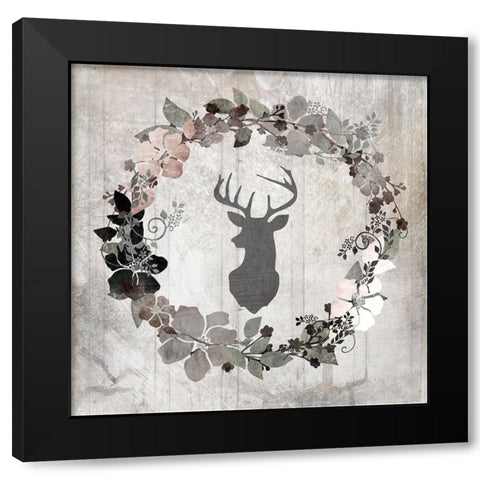 DownOnTheFarm V1 Black Modern Wood Framed Art Print by LightBoxJournal