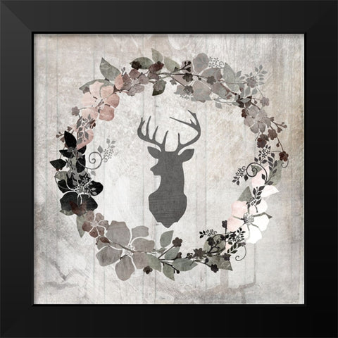 DownOnTheFarm V1 Black Modern Wood Framed Art Print by LightBoxJournal