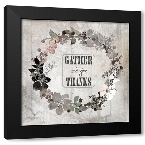 DownOnTheFarm V3 Black Modern Wood Framed Art Print by LightBoxJournal