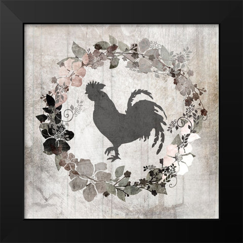 DownOnTheFarm V6 Black Modern Wood Framed Art Print by LightBoxJournal