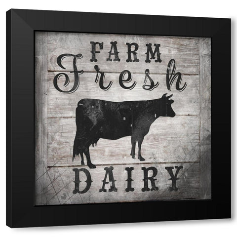 FarmFresh V1 Black Modern Wood Framed Art Print by LightBoxJournal
