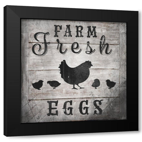 FarmFresh V2 Black Modern Wood Framed Art Print by LightBoxJournal
