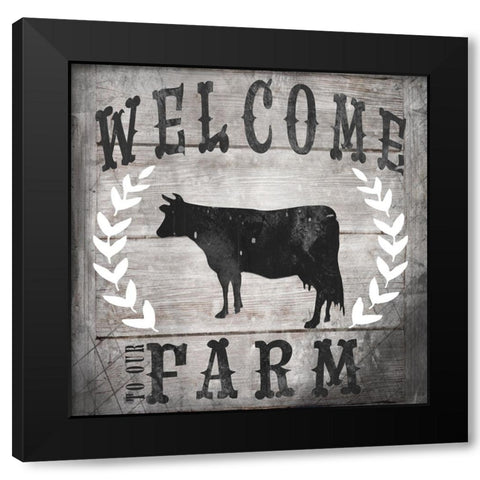 FarmFresh V3 Black Modern Wood Framed Art Print by LightBoxJournal