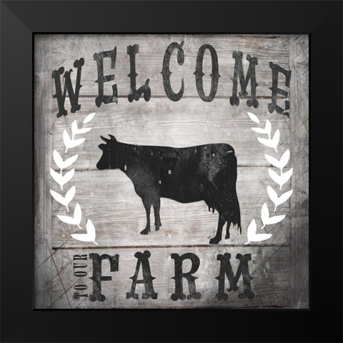 FarmFresh V3 Black Modern Wood Framed Art Print by LightBoxJournal