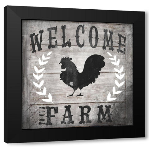 FarmFresh V4 Black Modern Wood Framed Art Print by LightBoxJournal