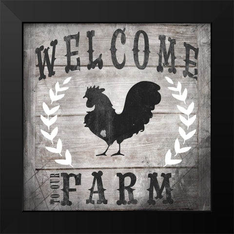 FarmFresh V4 Black Modern Wood Framed Art Print by LightBoxJournal