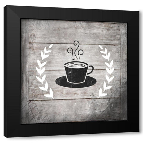 FarmFreshRiseWithTheChickens V7 Black Modern Wood Framed Art Print with Double Matting by LightBoxJournal