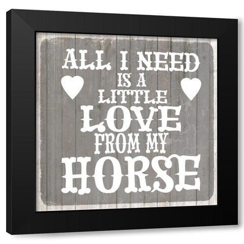 GypsyHorse CollectionSurfacePattern V4 3 Black Modern Wood Framed Art Print with Double Matting by LightBoxJournal
