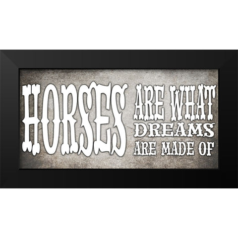 GypsyHorse CollectionSurfacePattern V4 12 Black Modern Wood Framed Art Print by LightBoxJournal