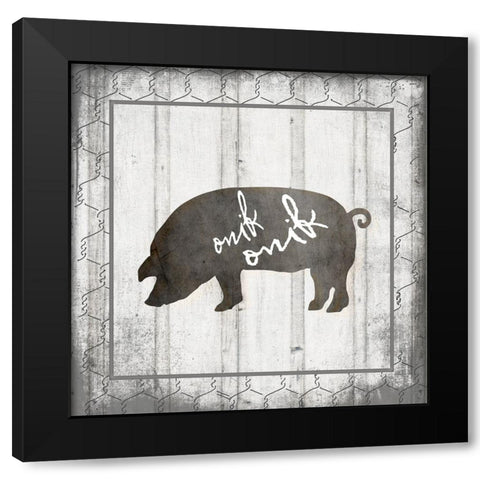 MyFarmMyWay V5 1 Black Modern Wood Framed Art Print by LightBoxJournal