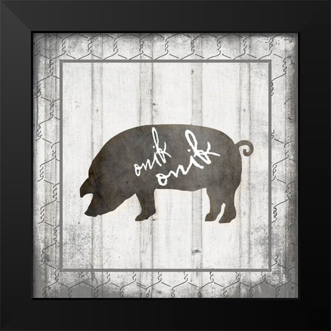 MyFarmMyWay V5 1 Black Modern Wood Framed Art Print by LightBoxJournal