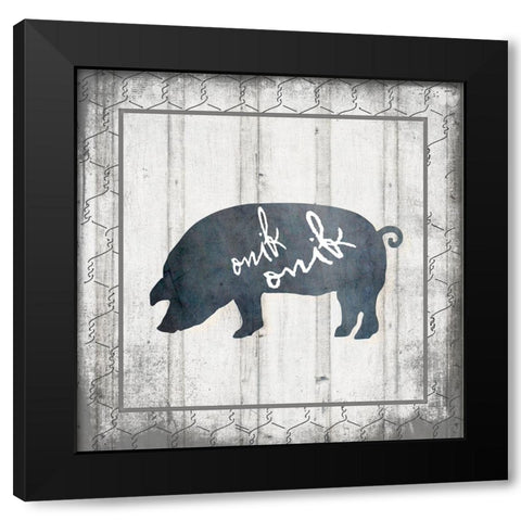 MyFarmMyWay V5 2 Black Modern Wood Framed Art Print by LightBoxJournal