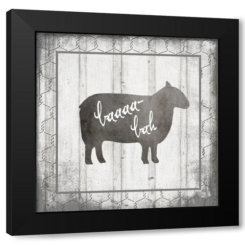 MyFarmMyWay V5 7 Black Modern Wood Framed Art Print by LightBoxJournal