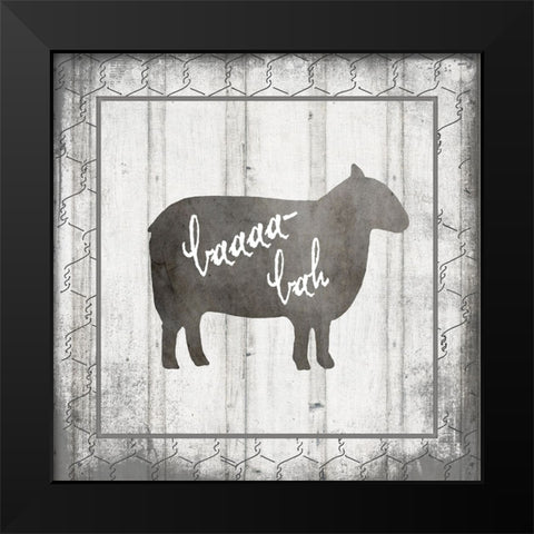 MyFarmMyWay V5 7 Black Modern Wood Framed Art Print by LightBoxJournal