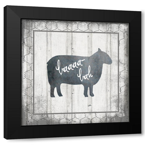 MyFarmMyWay V5 8 Black Modern Wood Framed Art Print by LightBoxJournal