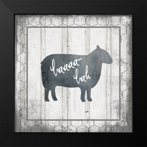 MyFarmMyWay V5 8 Black Modern Wood Framed Art Print by LightBoxJournal
