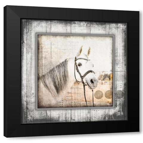 MyFarmMyWay V6 3 Black Modern Wood Framed Art Print by LightBoxJournal