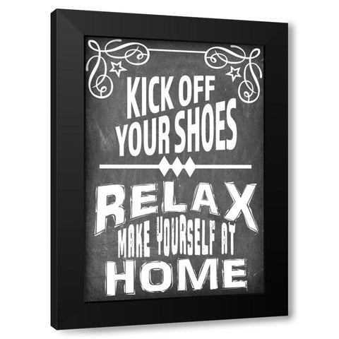 Mudroom 13 Black Modern Wood Framed Art Print with Double Matting by LightBoxJournal