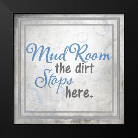 Mudroom 23 Black Modern Wood Framed Art Print by LightBoxJournal