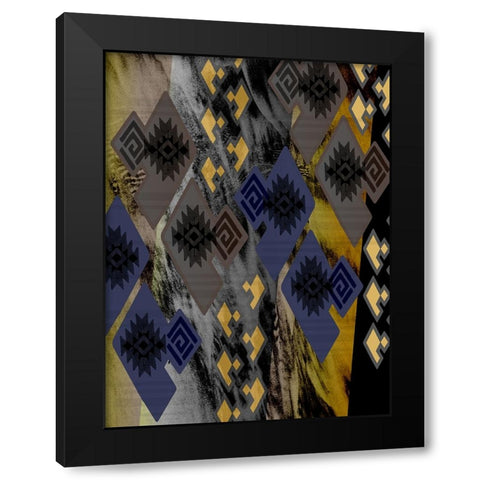 SouthWest Design 2 4 Black Modern Wood Framed Art Print with Double Matting by LightBoxJournal