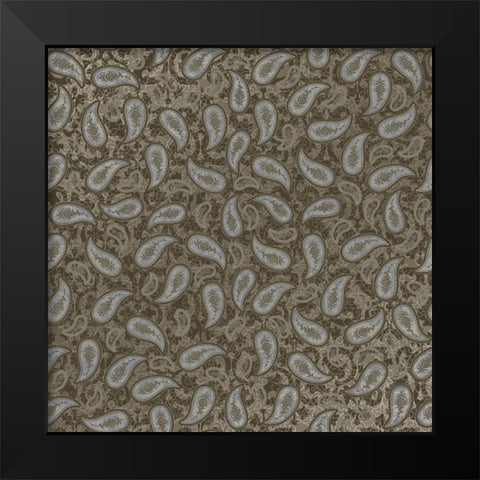 Time Less Scarf 1 Black Modern Wood Framed Art Print by LightBoxJournal