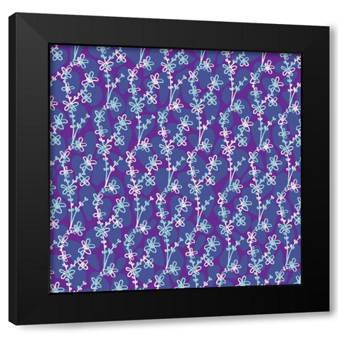 Time Less Scarf 9 Black Modern Wood Framed Art Print with Double Matting by LightBoxJournal