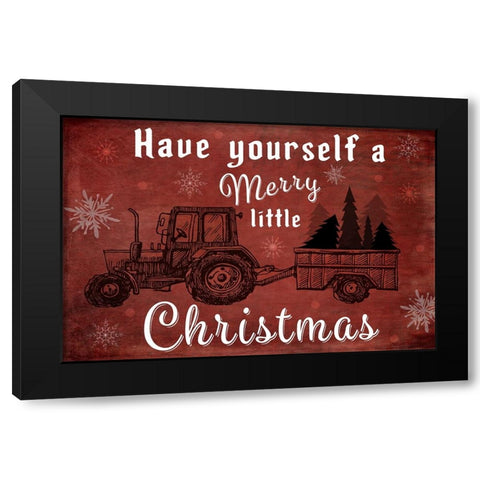 25 Days TilChristmas 017 Black Modern Wood Framed Art Print by LightBoxJournal